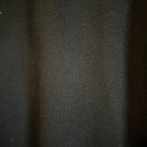 Viyella Merino Wool Button Front Cardigan - Black - XL - Picture 8 of 8